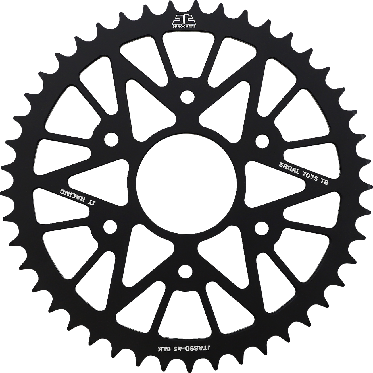 Rear Sprocket - Black - 45 Tooth