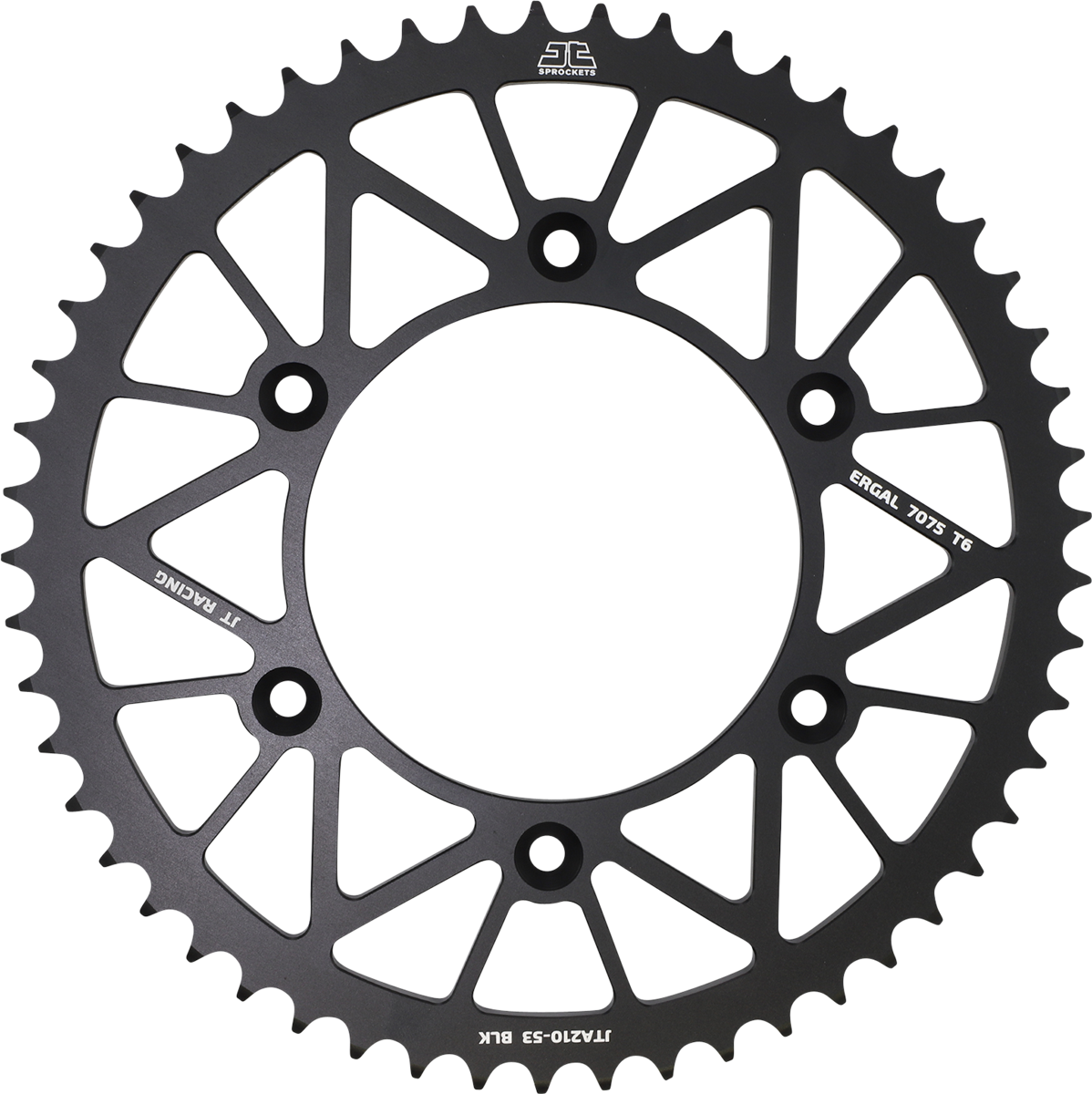 Rear Sprocket - Honda - Black - 53 Tooth