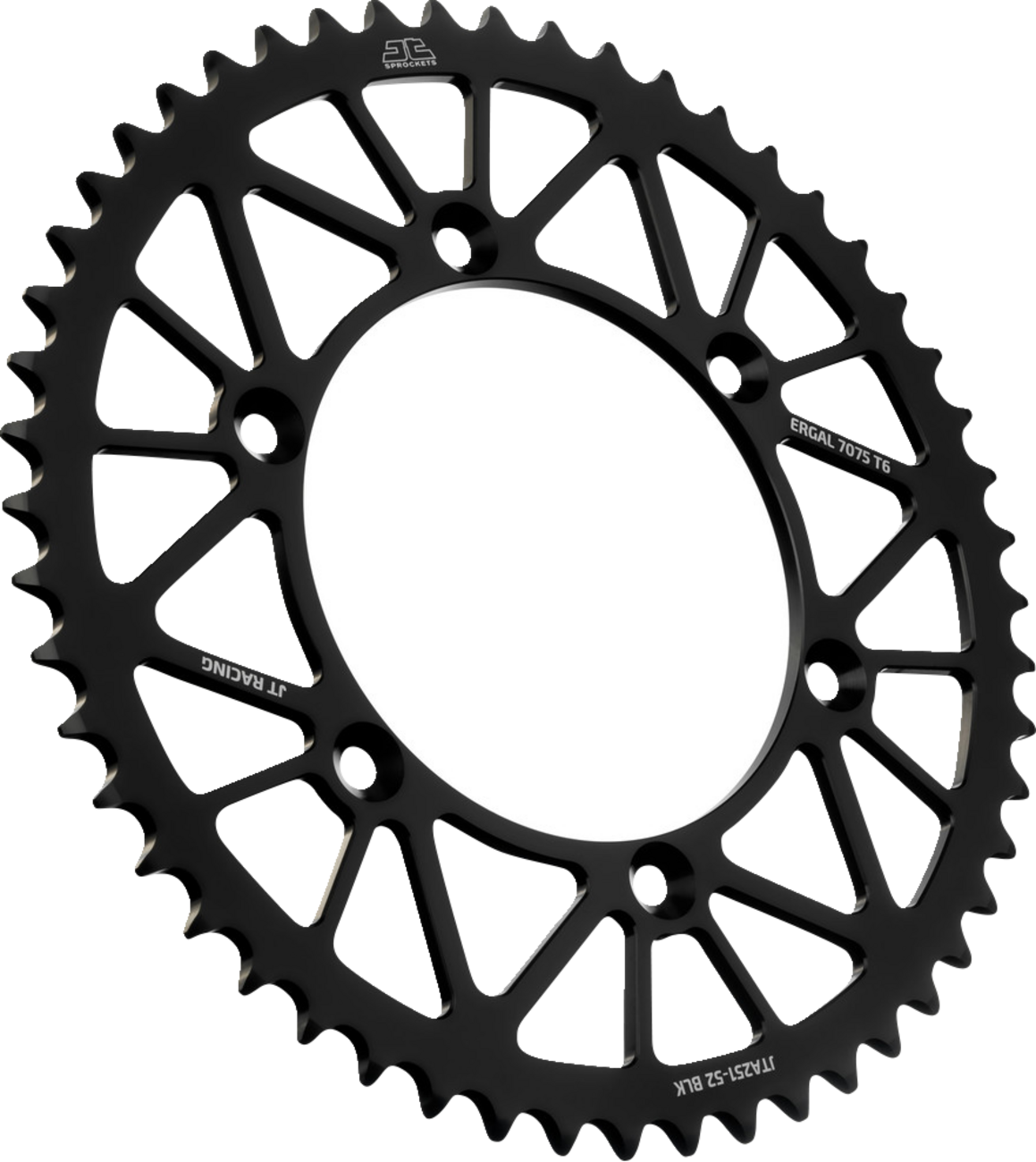 Rear Sprocket - Black - 52 Tooth - Yamaha