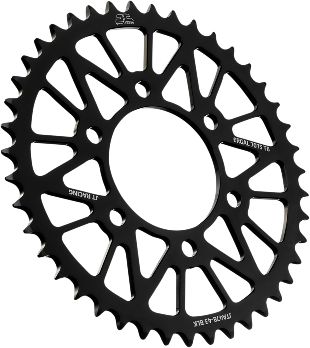 Rear Sprocket - Kawasaki - Black - 43 Tooth
