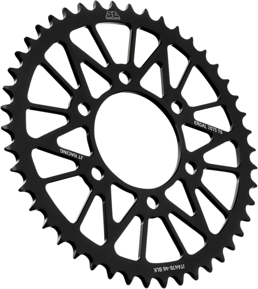 Rear Sprocket - Kawasaki - Black - 46-Tooth