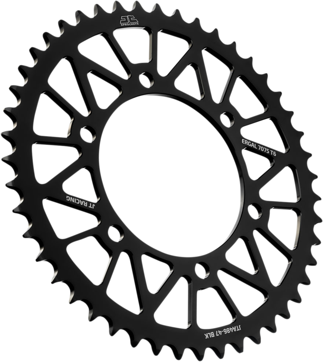 Rear Sprocket - Kawasaki/Yamaha - Black - 47-Tooth