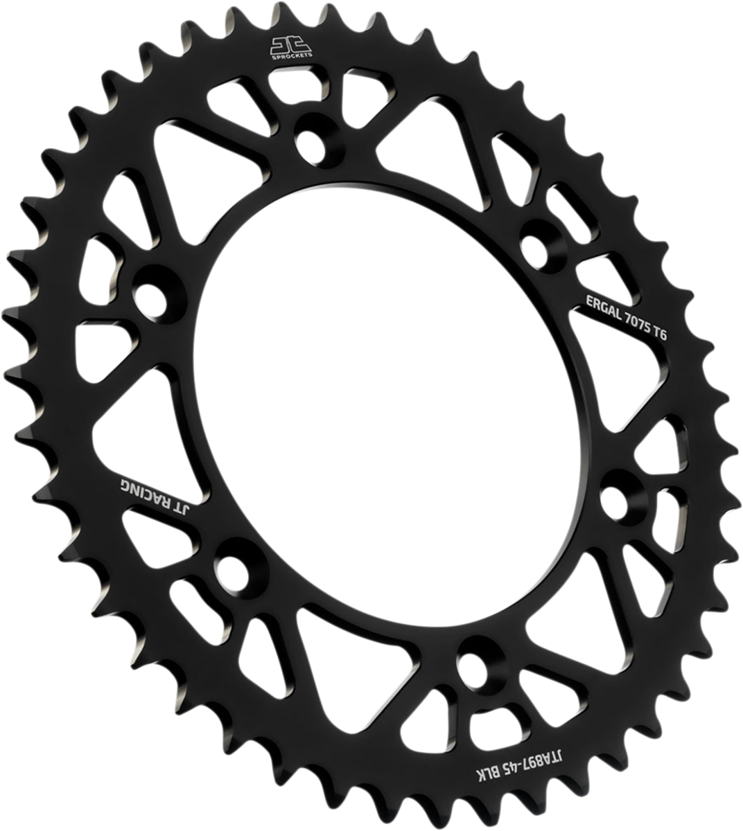 Rear Sprocket - Black - 45 Tooth