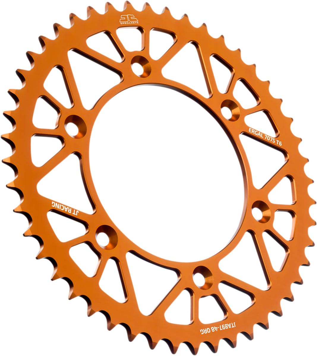 Rear Sprocket - Orange - 48-Tooth