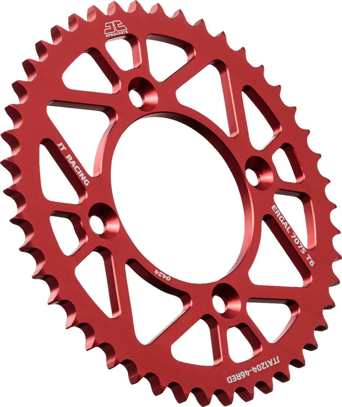 Rear Sprocket - Aluminum - 46 Tooth - Red - CRF 125F