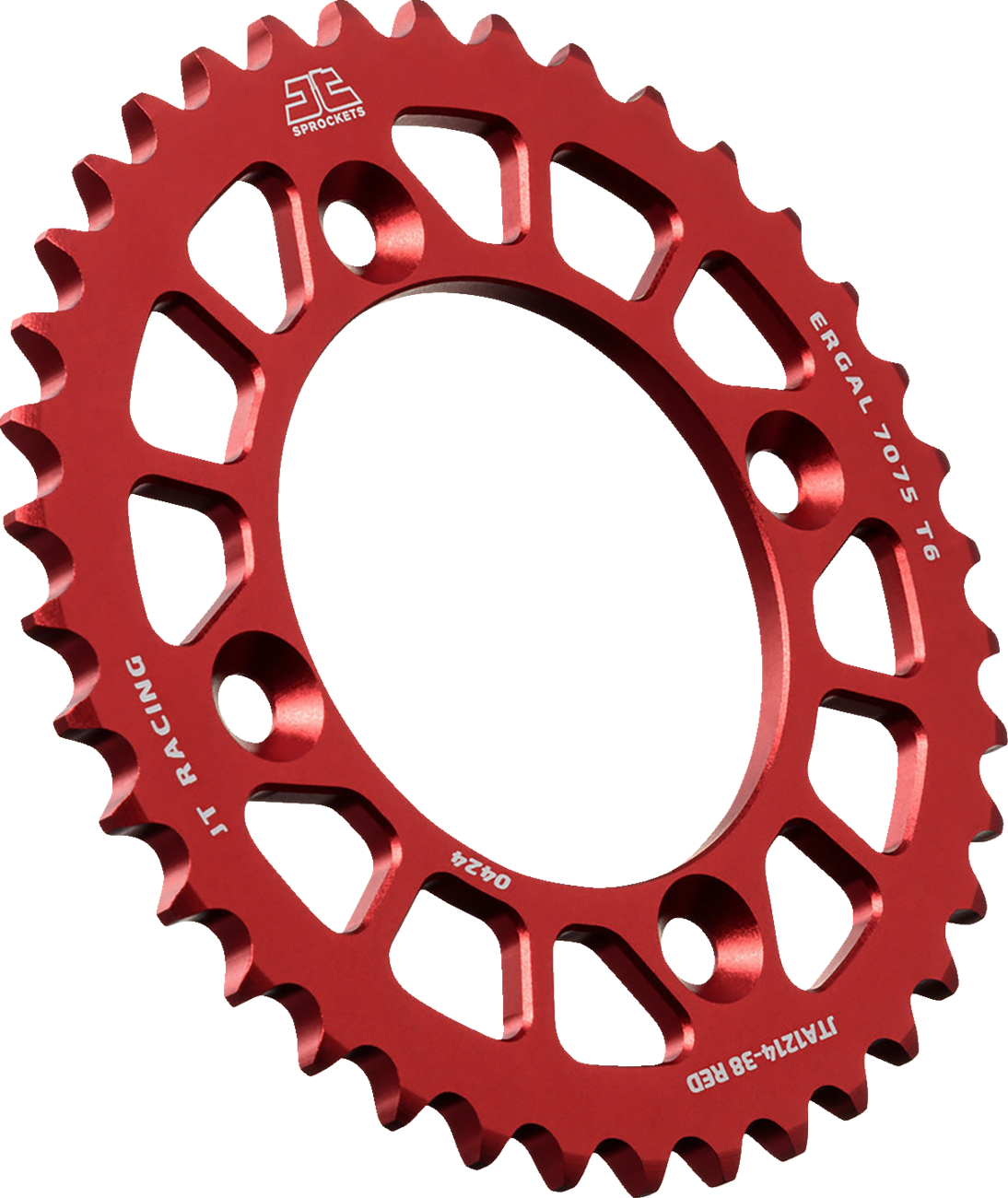 Rear Sprocket - Aluminum - 38 Tooth - Red - CRF 110F