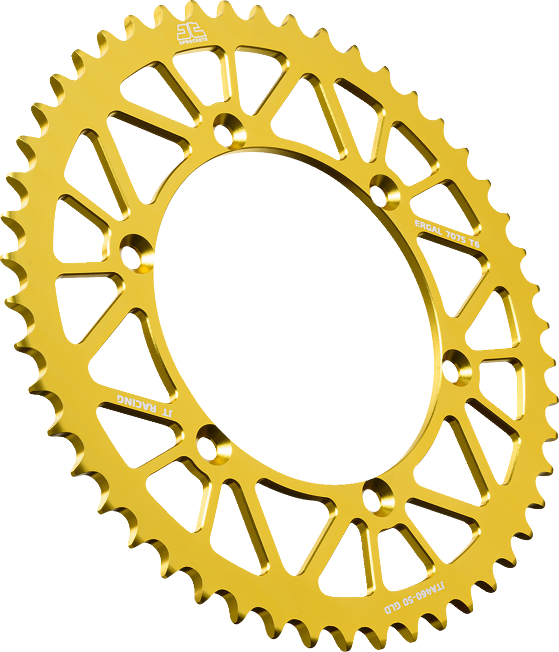 Rear Sprocket - Aluminum - 50 Tooth - Gold - Kawasaki