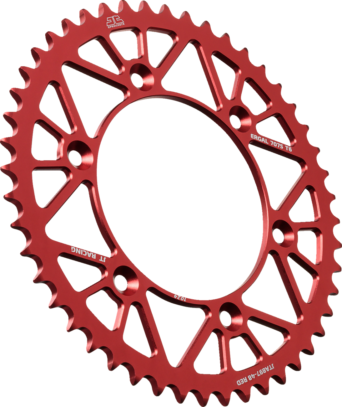 Rear Sprocket - Aluminum - 48 Tooth - Red - Gas Gas/Husqvarna/Husaberg/KTM