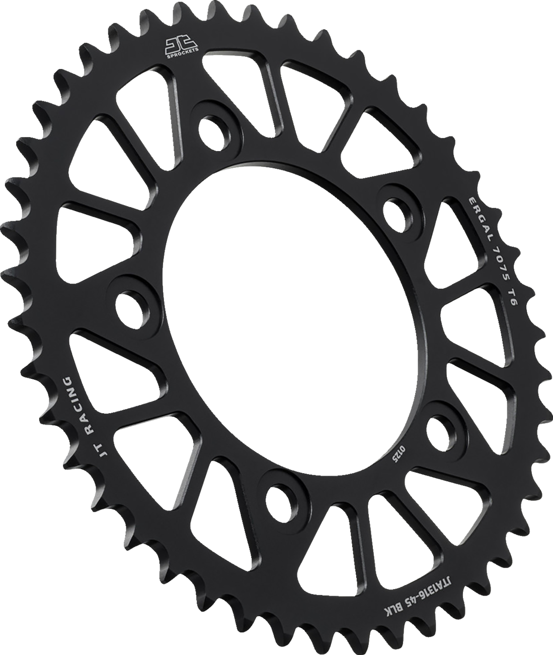 Rear Sprocket - Aluminum - 45 Tooth - Black - Honda