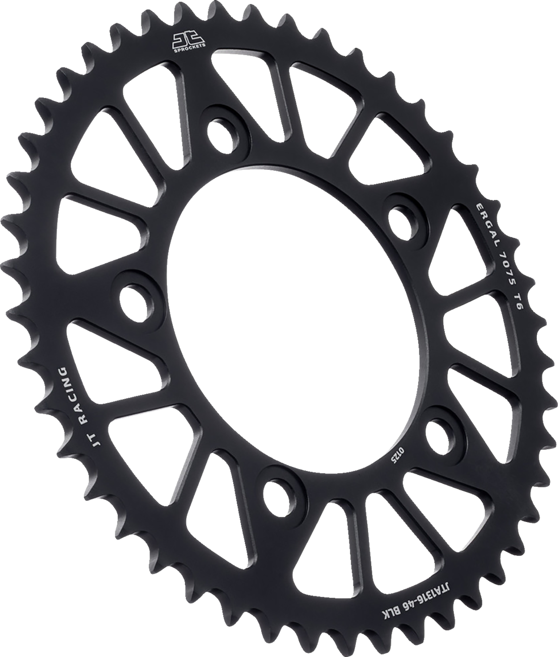 Rear Sprocket - Aluminum - 46 Tooth - Black - Honda