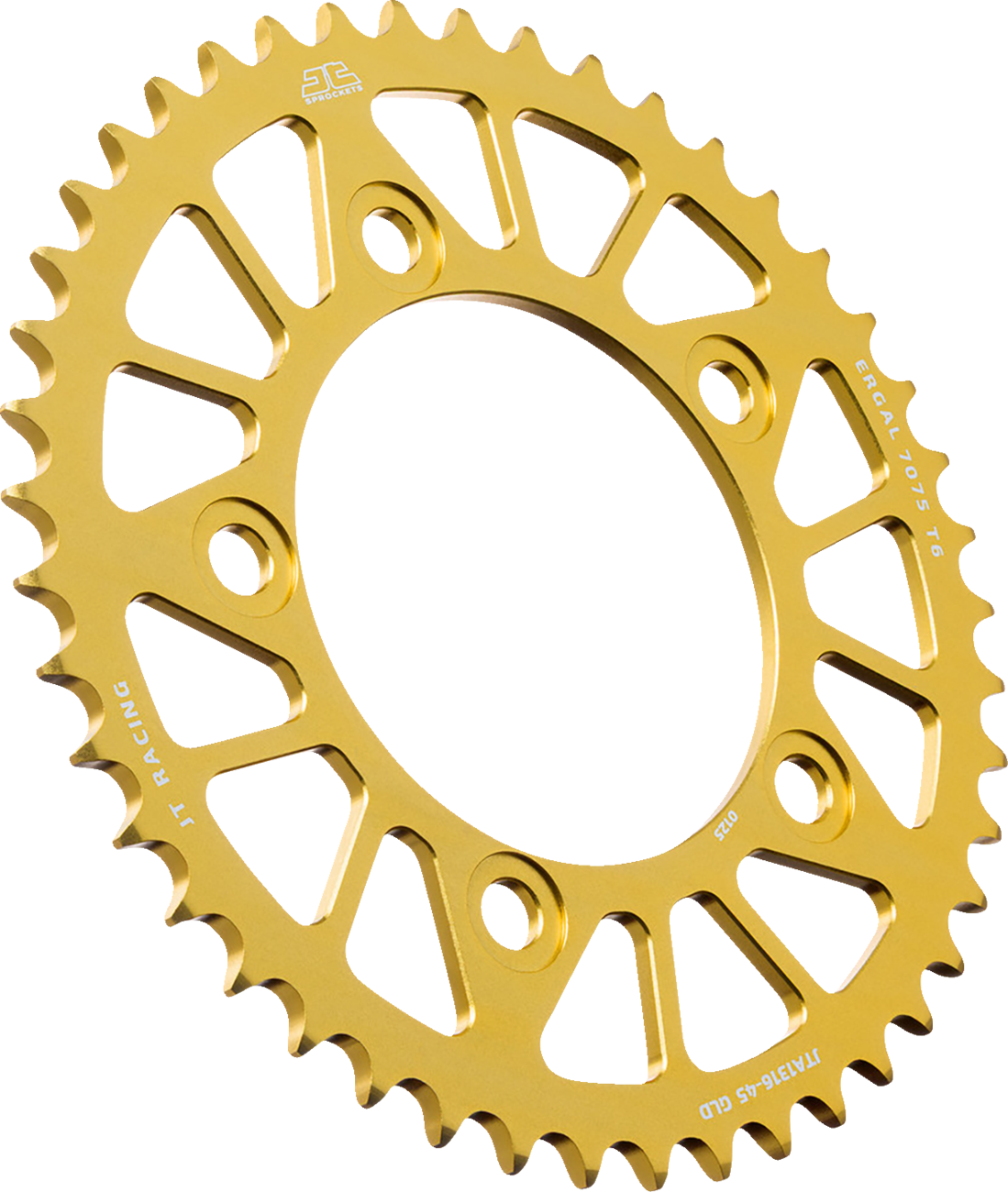 Rear Sprocket - Aluminum - 45 Tooth - Gold - Honda
