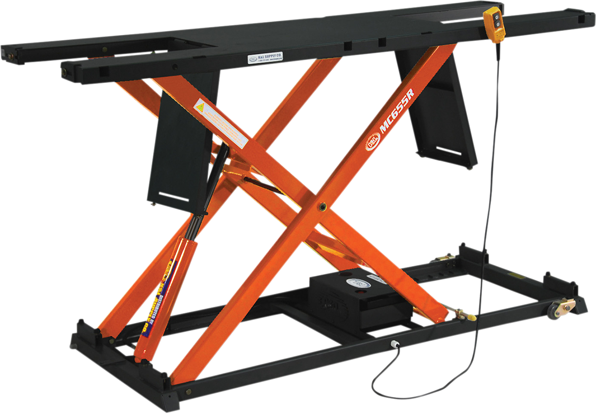 MC655R Hydraulic Lift - Black/Orange