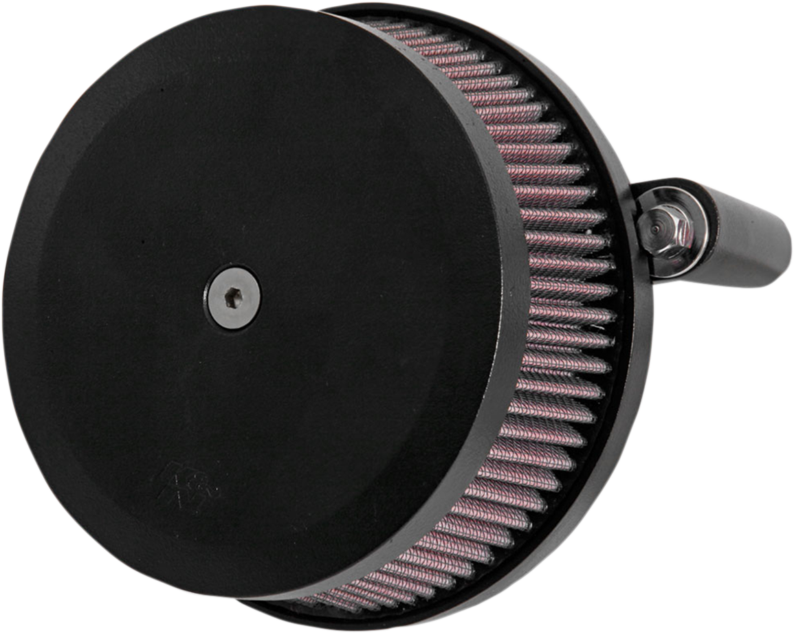 Street Metal Air Intake Kit - Hammer - Black - Twin Cam