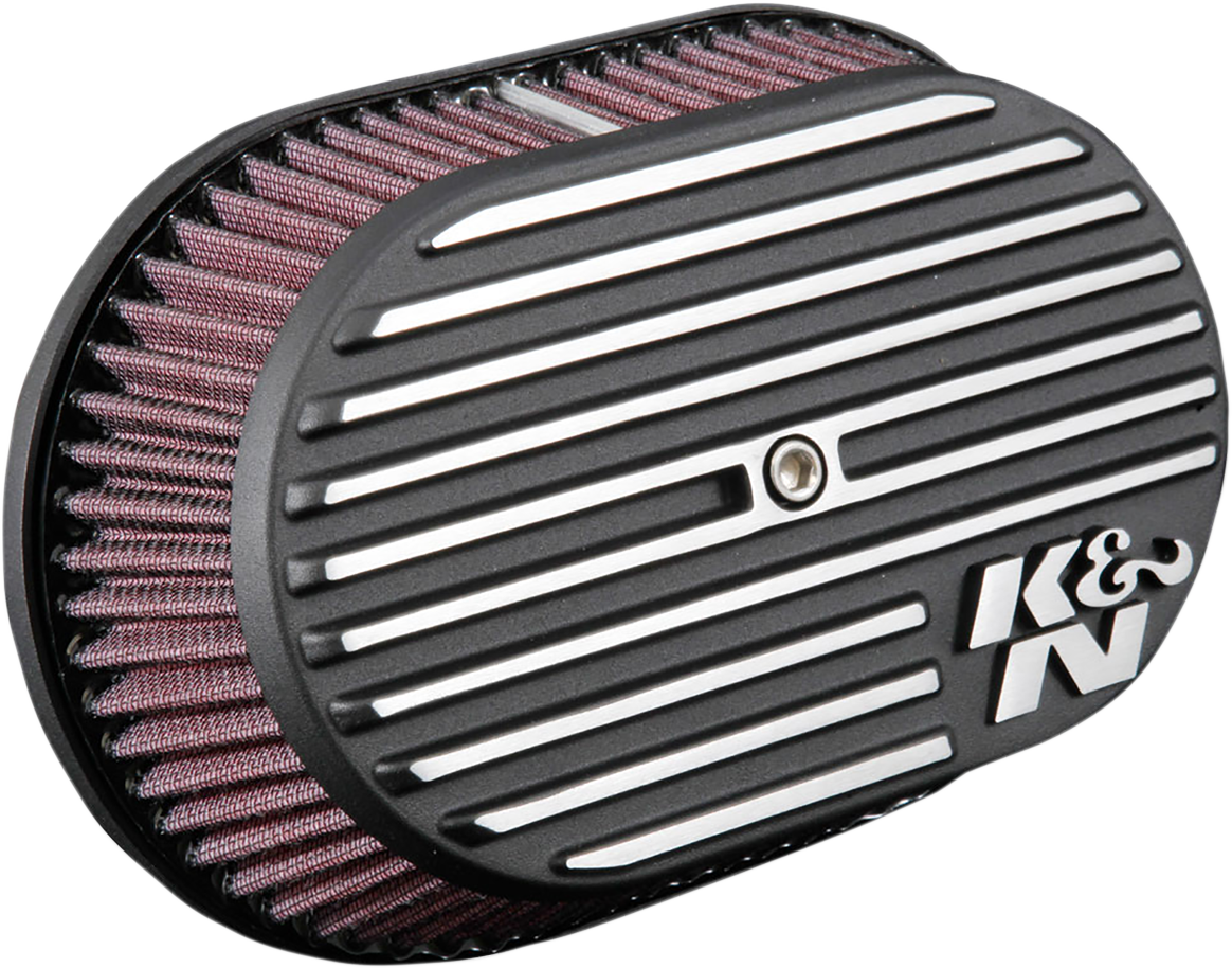 Street Metal Air Intake Kit - Side Drift - Black - Twin Cam