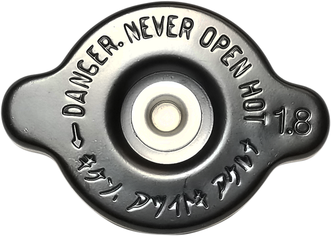 High Pressure Radiator Cap - Black - Black Seal - 26 PSI