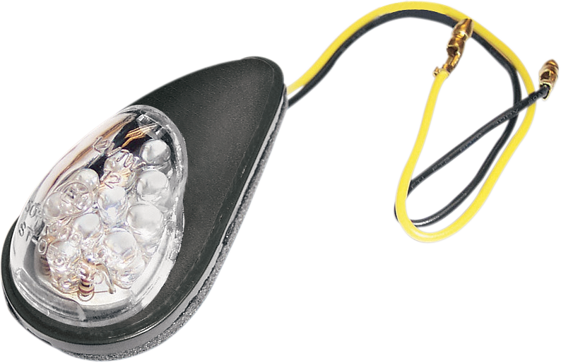 Ultra Mini LED Marker Lights - Flush-Mount - Black