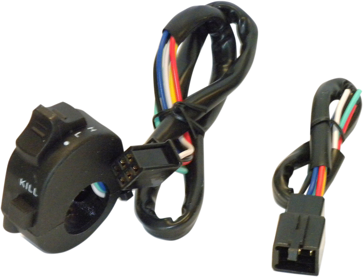 Universal Headlight Switch with Kill Switch - 6 Pin - 7/8" Handlebars