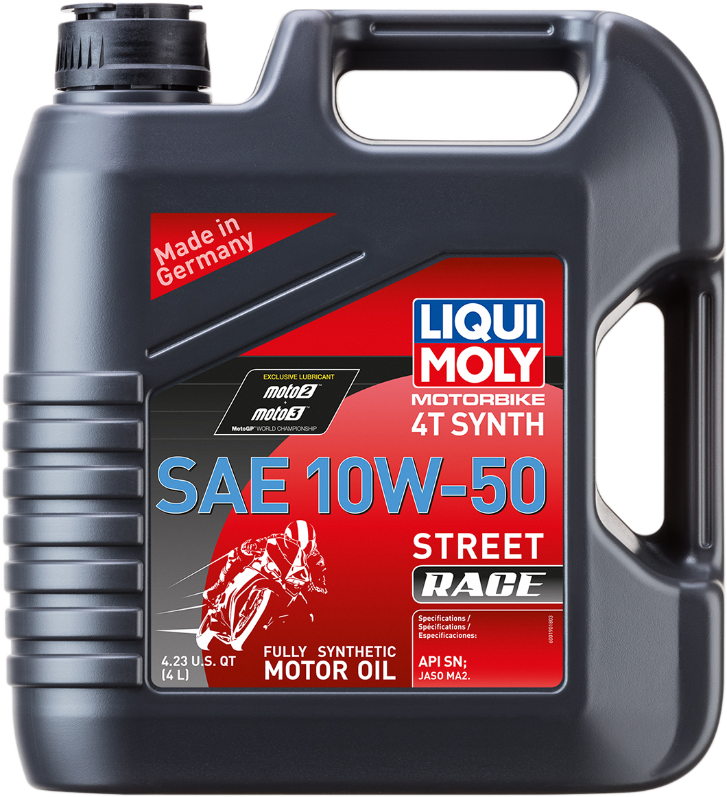 Street Race Synthetic 4T Oil - 10W-50 - 4L