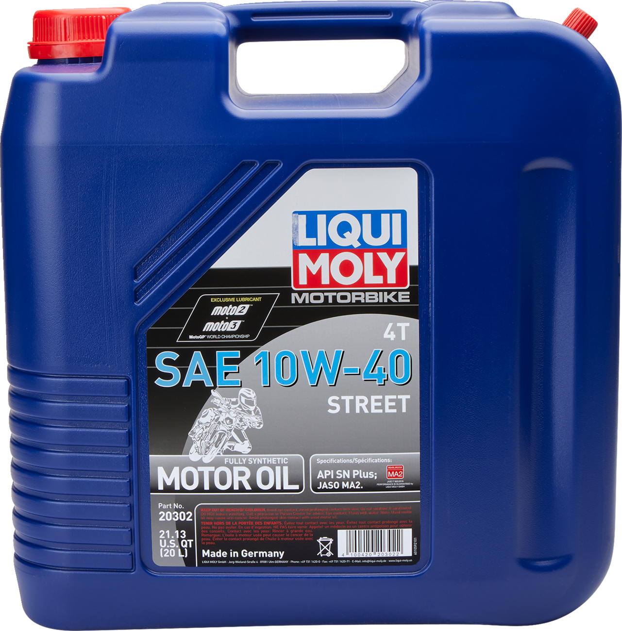 Street 4T Oil - 10W-40 - 20 liter