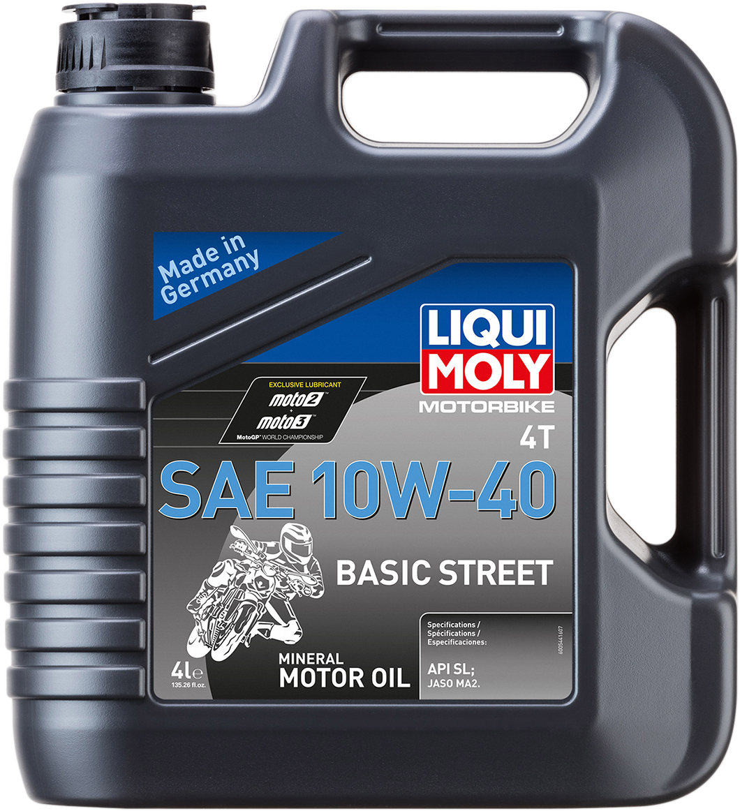 Basic Street 4T Oil - 10W-40 - 4 Liters