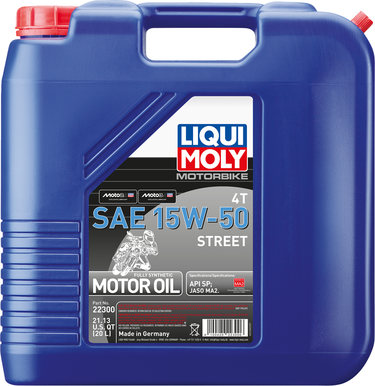 Street 4T Oil - 15W-50 - 20 liter