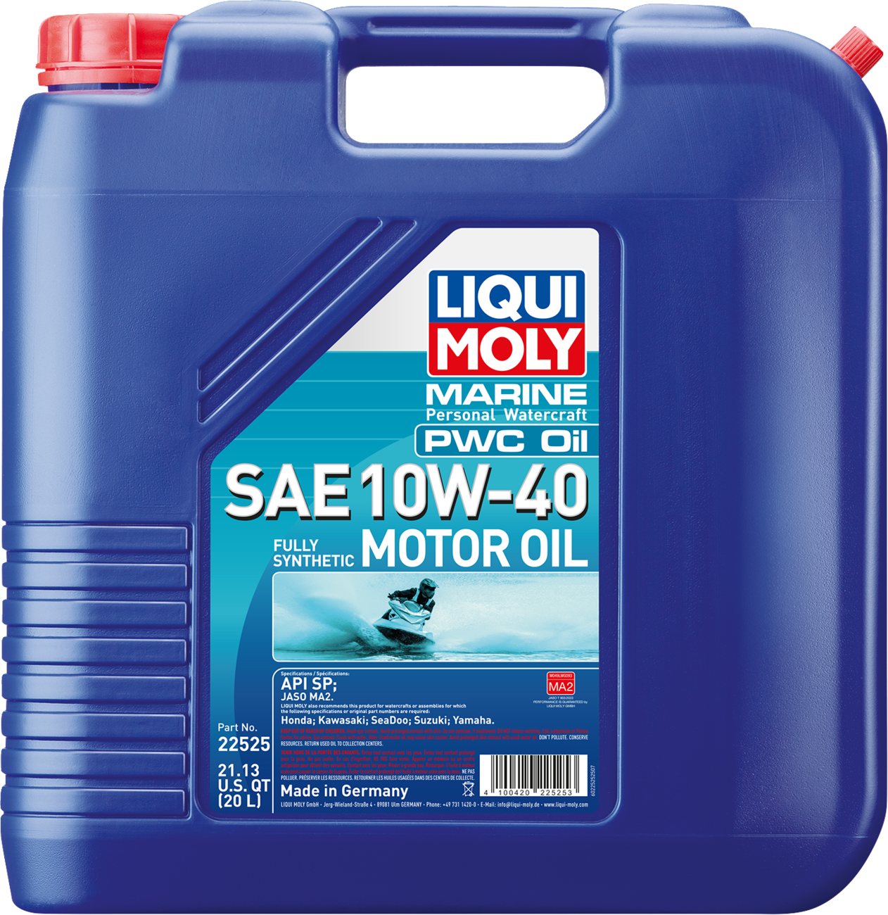 Marine 4T Engine Oil - 10W-40 - 20 liter