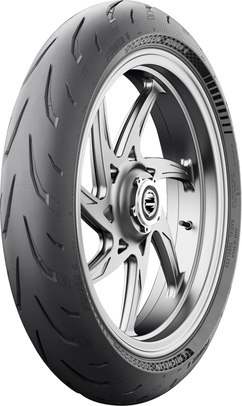 Tire - Power 6 - Front - 110/70ZR17 - (54W)
