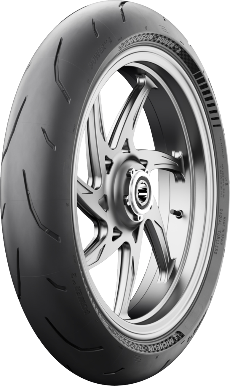 Tire - Power GP2 - Front - 120/70ZR17 - (58W)