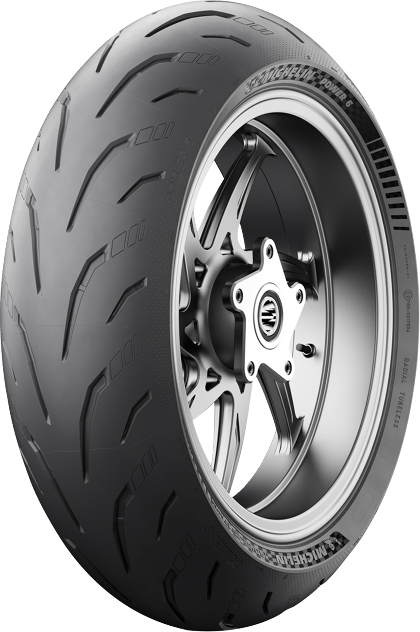 Tire - Power 6 - Rear - 150/60ZR17 - (66W)