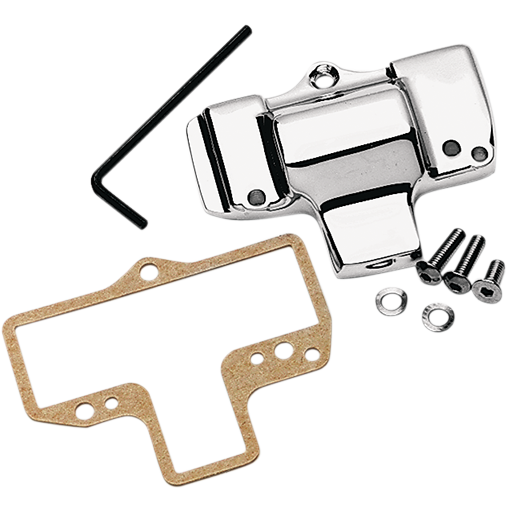Carburetor Top Cover without Logo - Chrome
