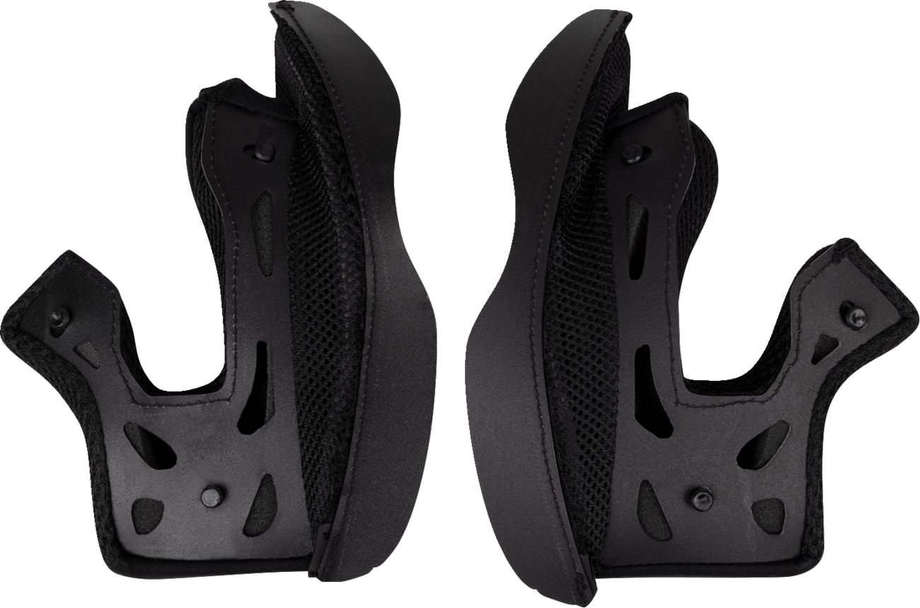 Air Intake Cheek Pads - Black - Small