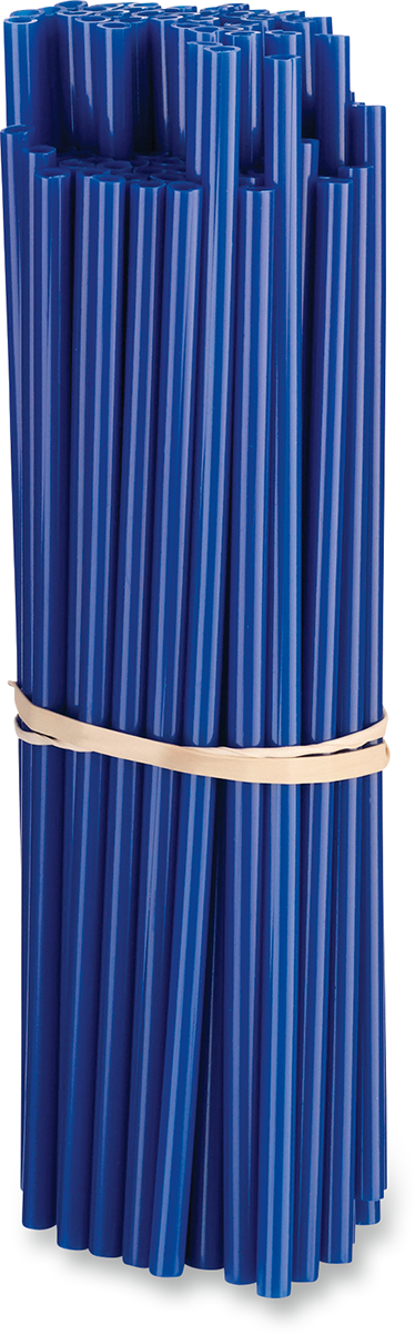 Spoke Skins - Blue - 21" - 80 Pack