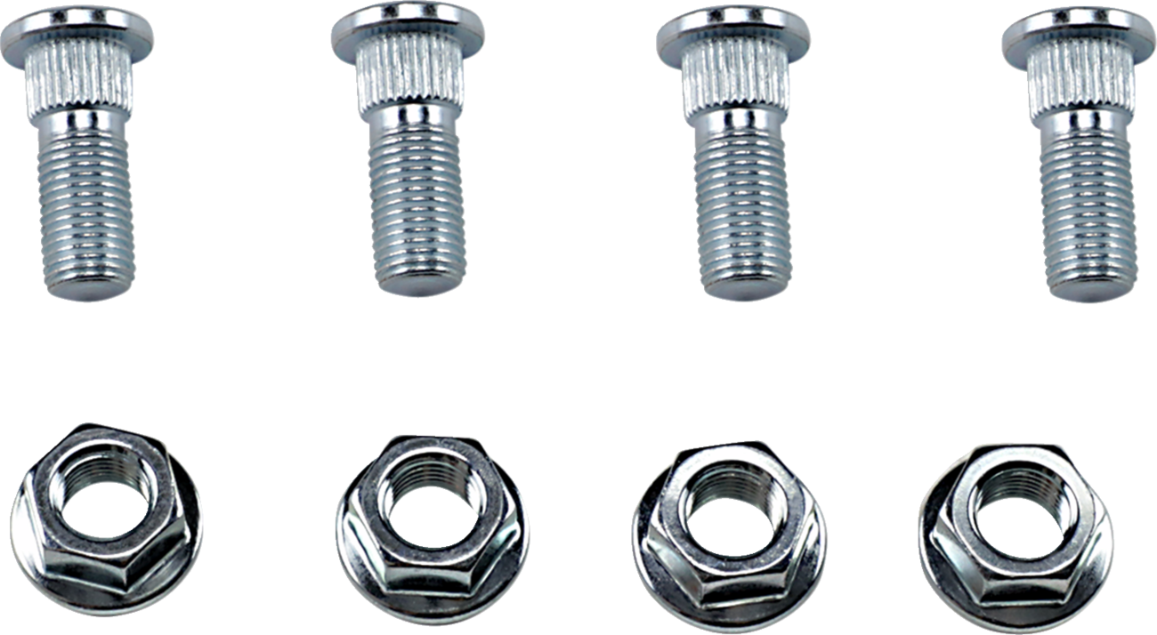 Wheel Stud/Nut Kit - Front - '93-'07 Polaris