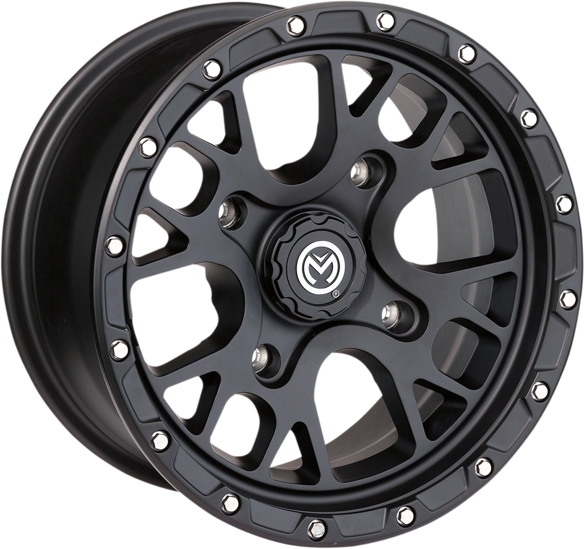 Wheel - 545X - Front/Rear - Black - 15x7 - 4/136 - 4+3