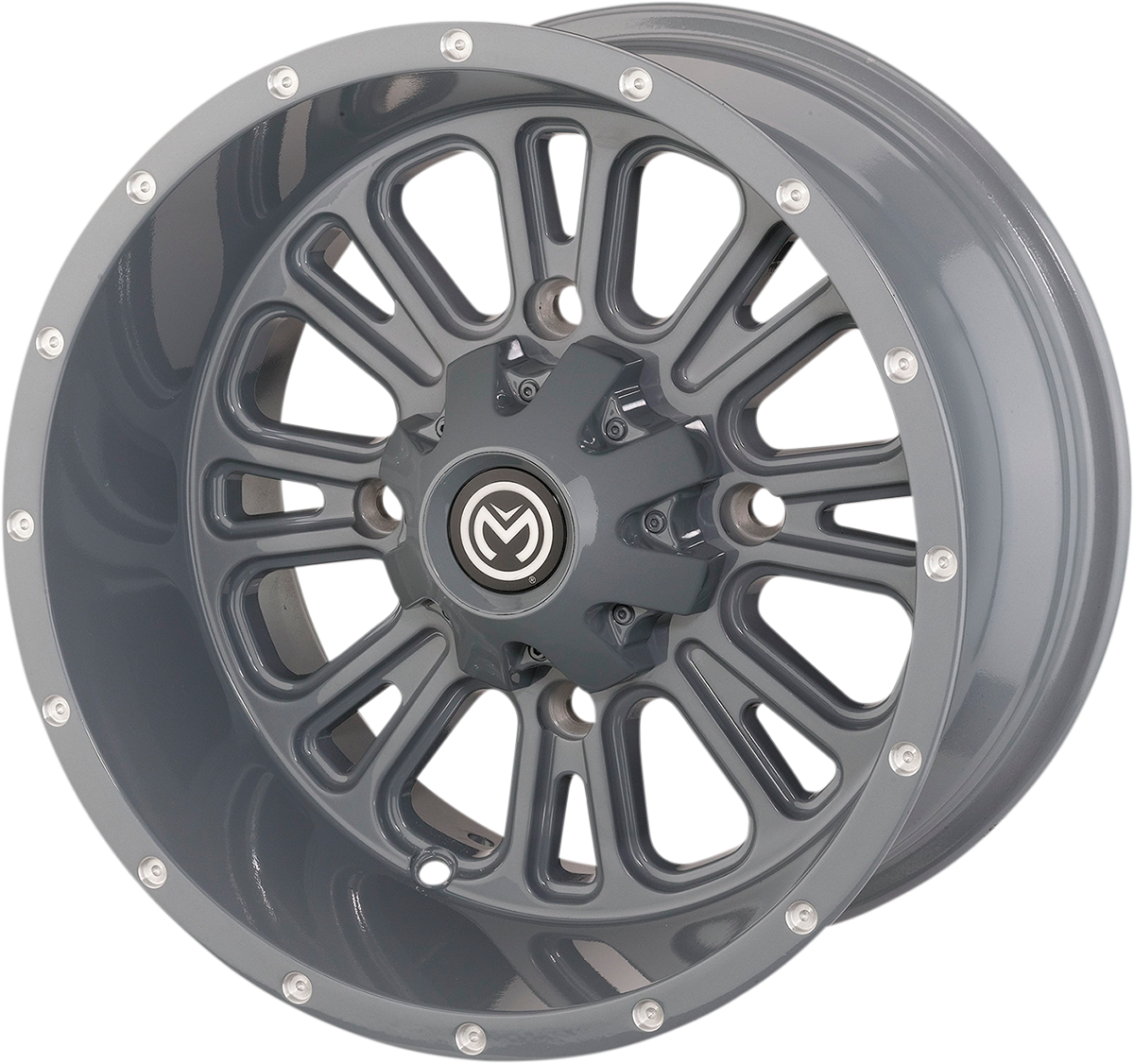 Wheel - 399X - Front - Gray - 12x7 - 4/110 - 4+3
