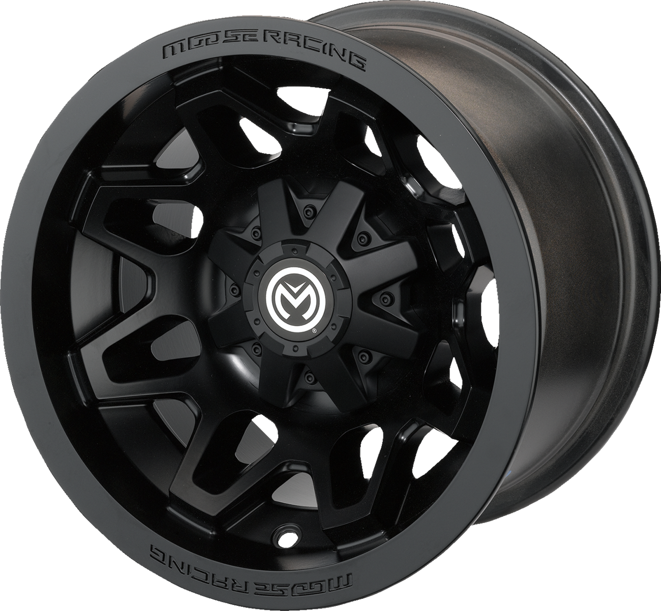 Wheel - 416X - Front - Black - 12x7 - 4/136 - 4+3