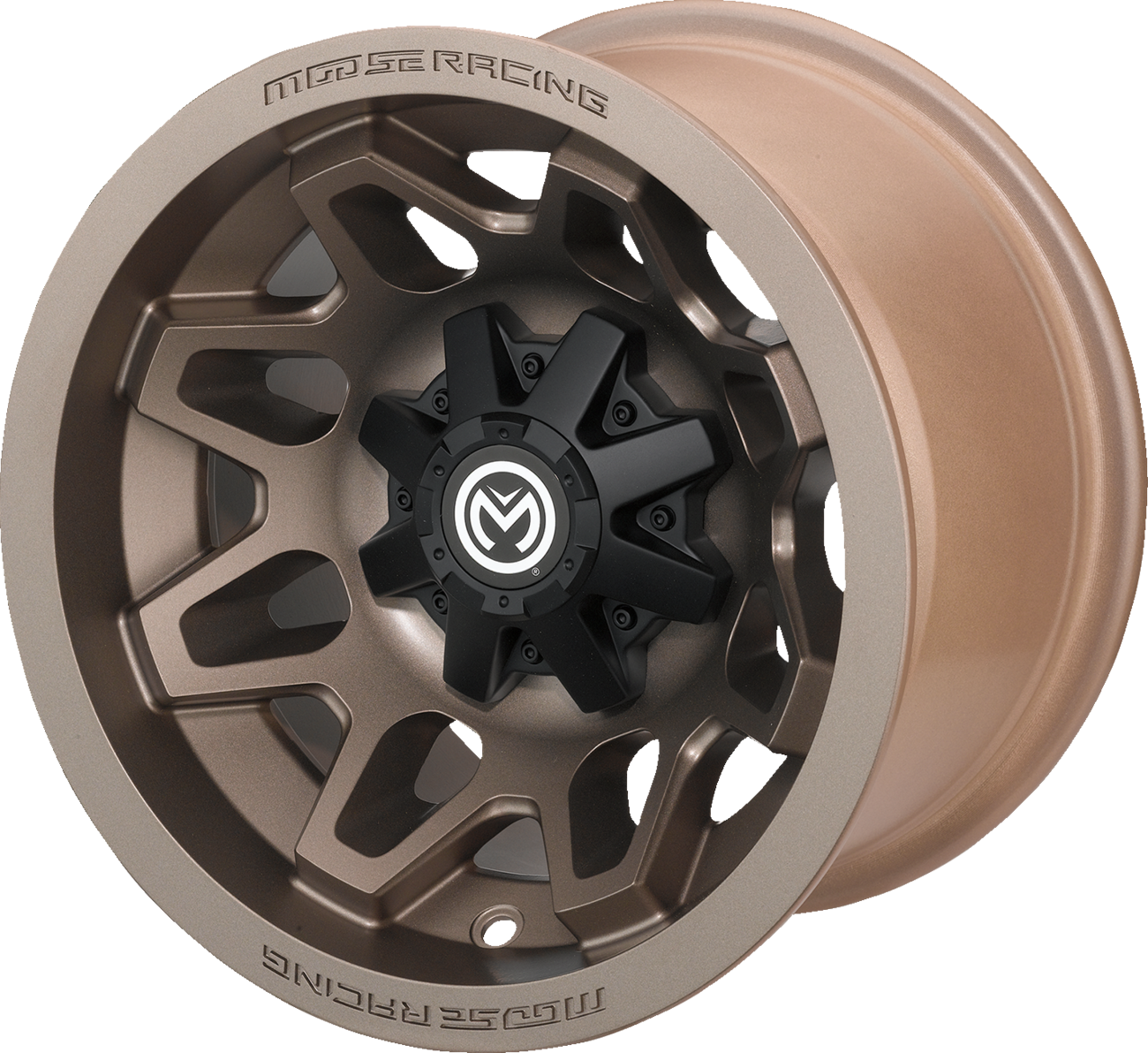 Wheel - 416X - Front - Bronze - 12x7 - 4/136 - 4+3