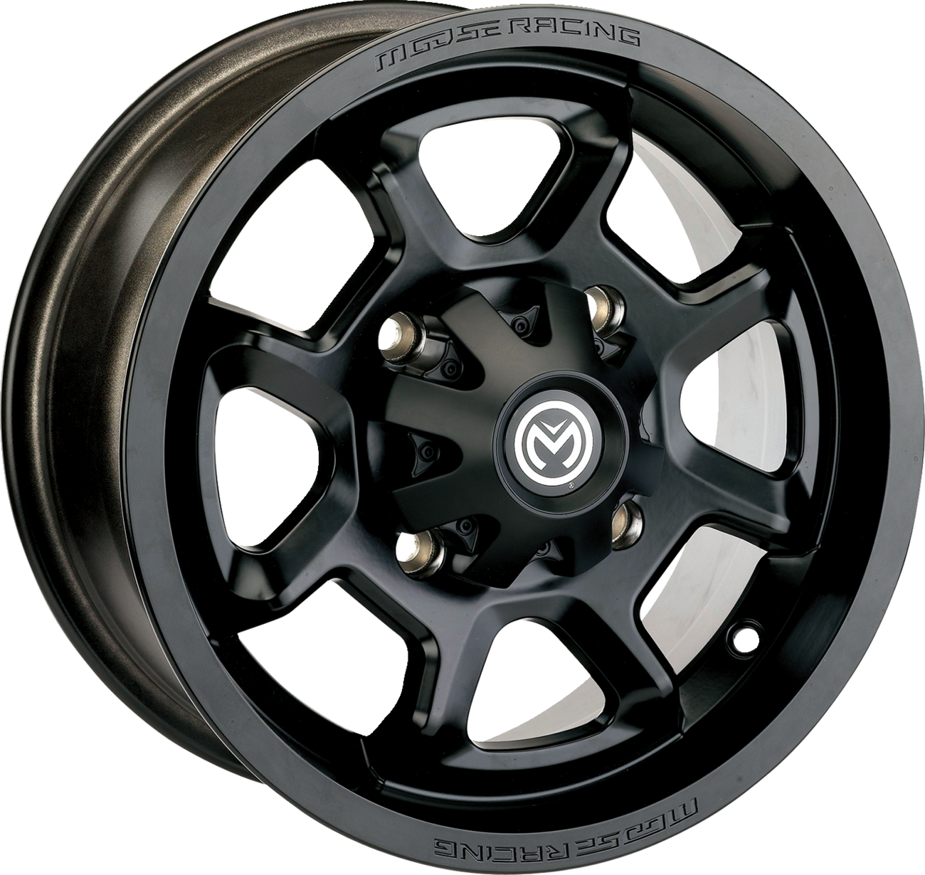 Wheel - 415X - Front - Black - 12x7 - 4/110 - 4+3