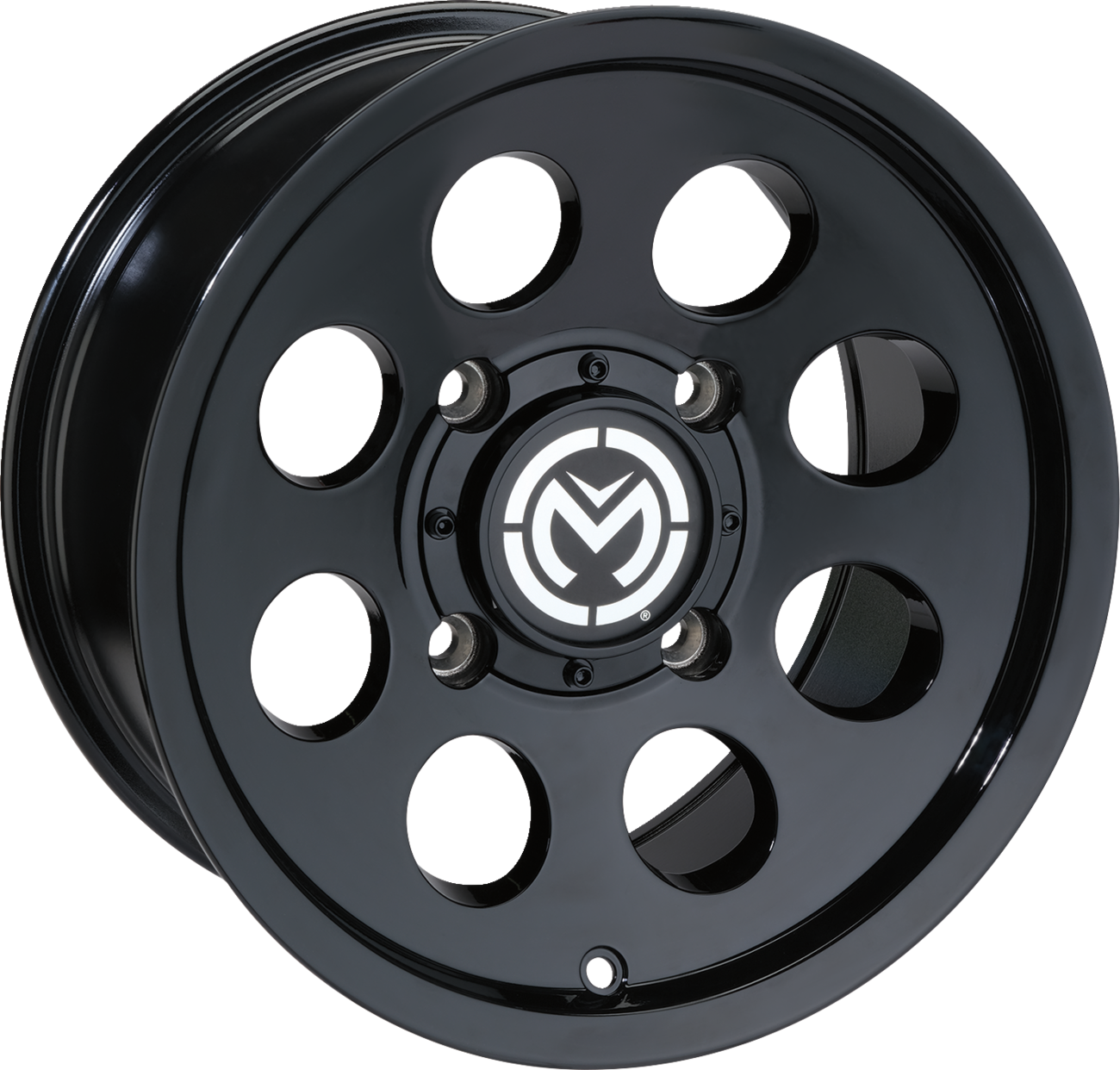 Wheel - 26X - Front - Black - 12x7 - 4/156 - 4+3