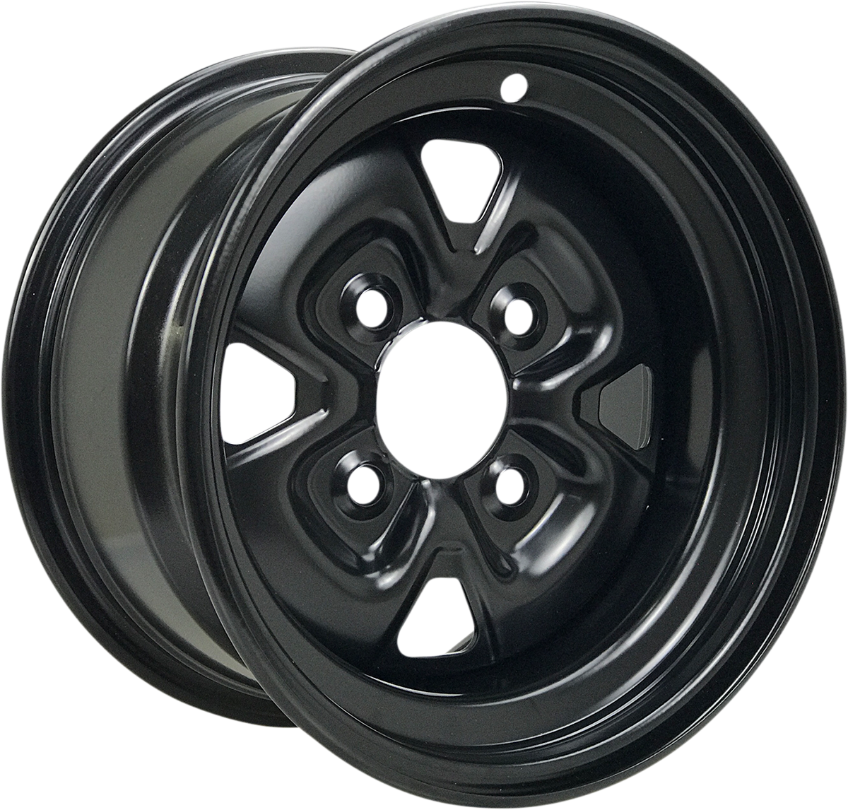 Steel Wheel - Black - 12x7 - 4/110 - 4+3