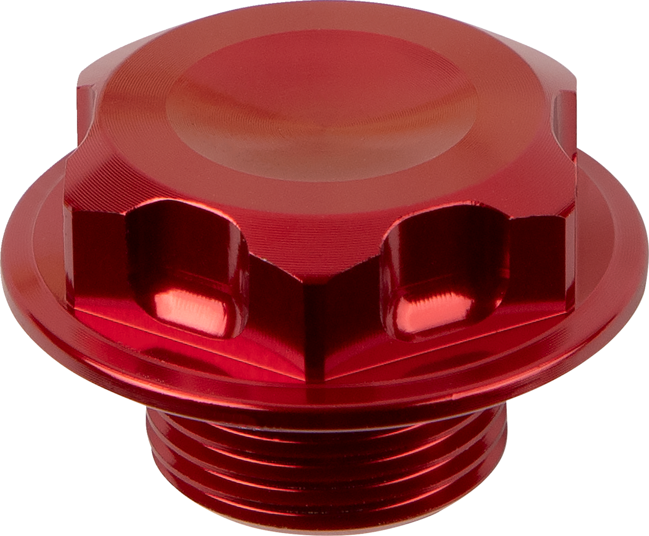 Steering Stem Nut - Red