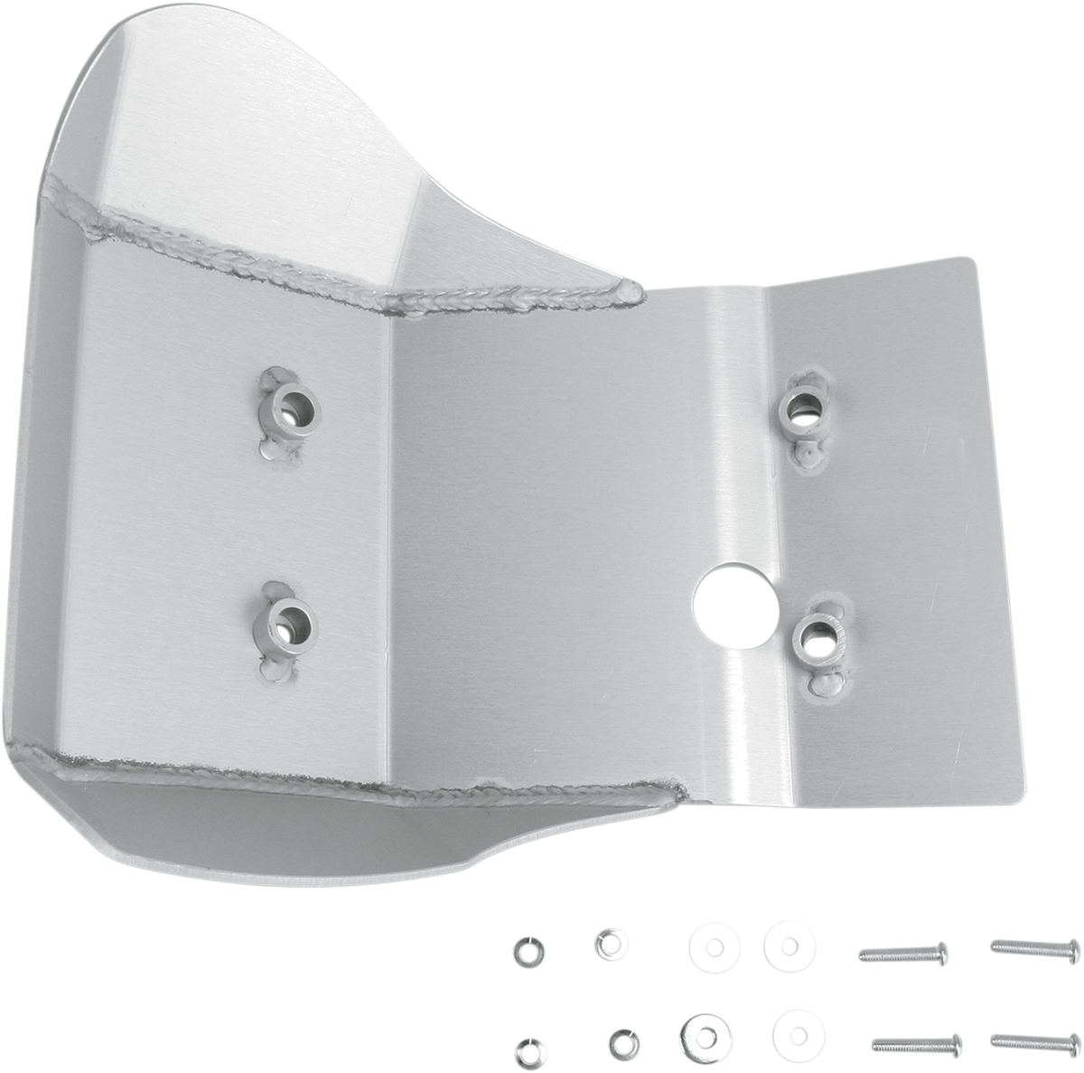 Skid Plate - Silver - Yamaha - XT 250