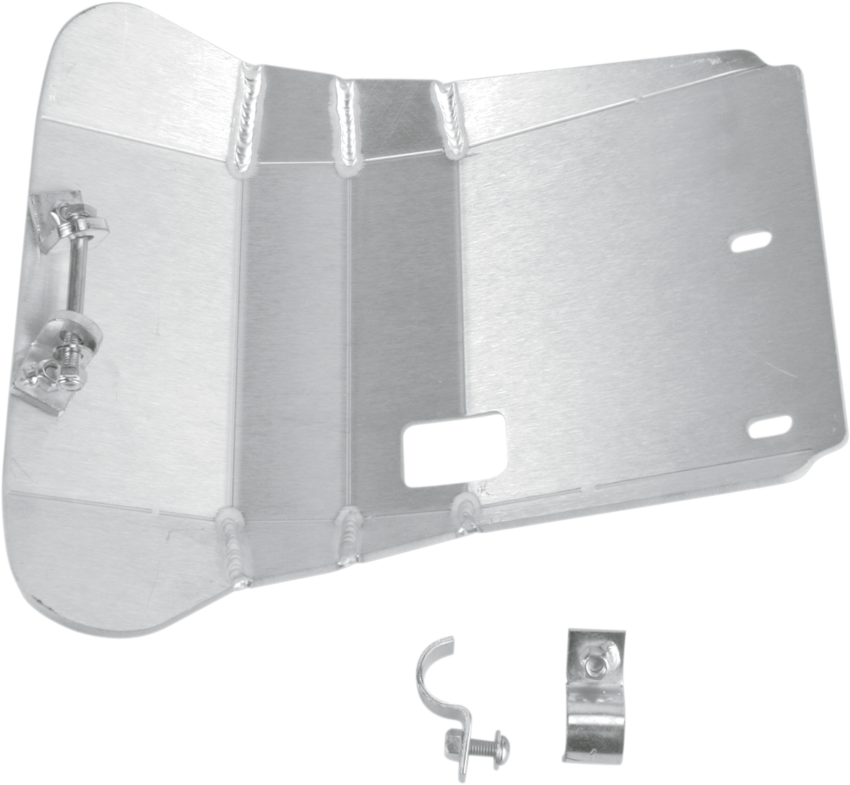 Skid Plate - Silver - Yamaha - TW 200