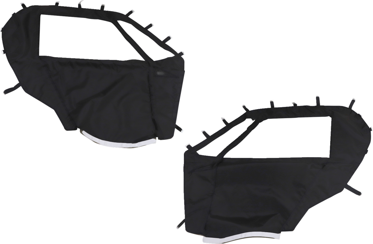 Side Enclosure - Black - Can-Am - Commander/Maverick '14-'20