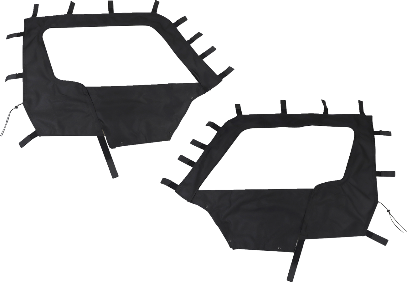 Side Enclosure - Black - Yamaha - Wolverine-UTV '24-'25