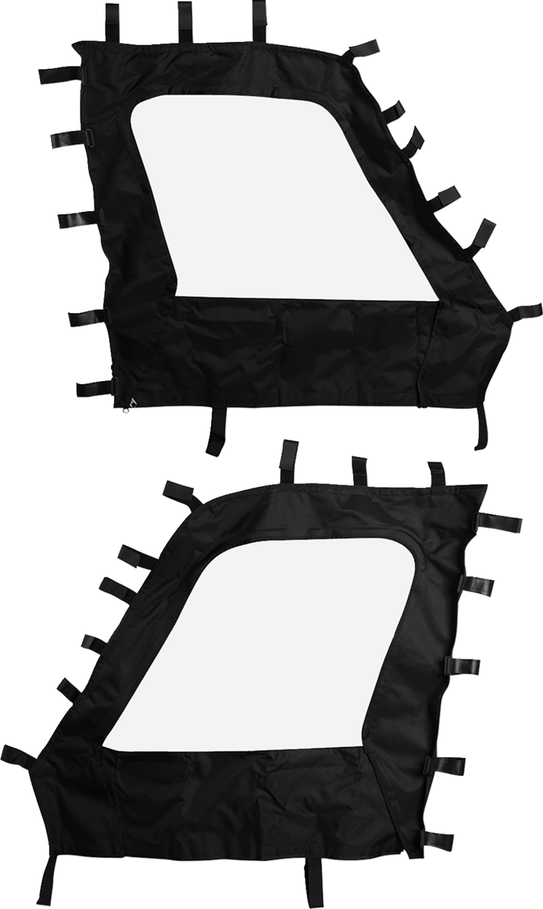 Side Enclosure - Black - Kawasaki - Mule '16-'25