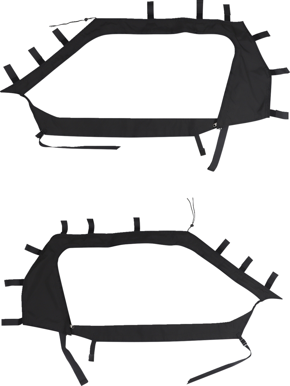Side Enclosure - Black - Kawasaki - Teryx '20-'25