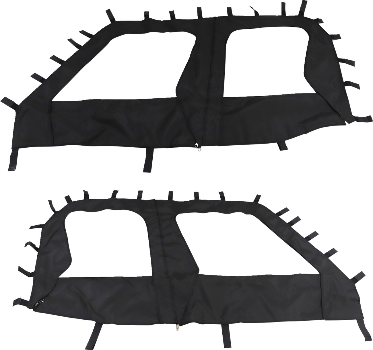 Side Enclosure - Black - Kawasaki - Mule '15-'25