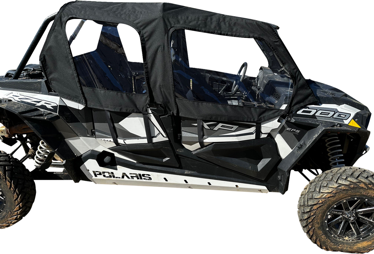 Side Enclosures - Black - Polaris - RZR '20-'24