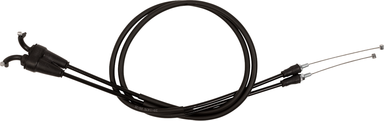 Black Vinyl Throttle Cable - Stock Length - GasGas/Husqvarna/KTM
